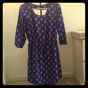 Bebop blue pattern dress.